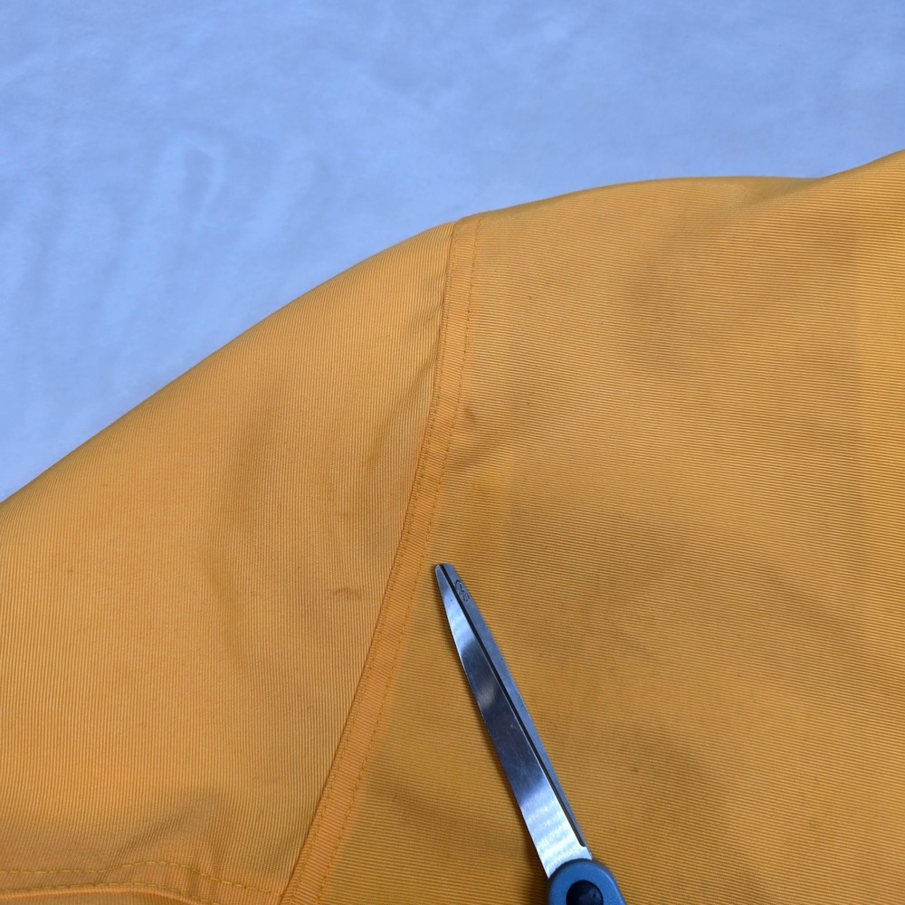Carhartt Workshield Jacket Mens Medium Yellow Vented J104 Co. Logo Workwear - Picture 8 of 13